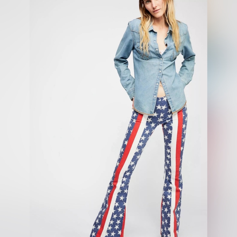 Free People Flare Pants Size 29